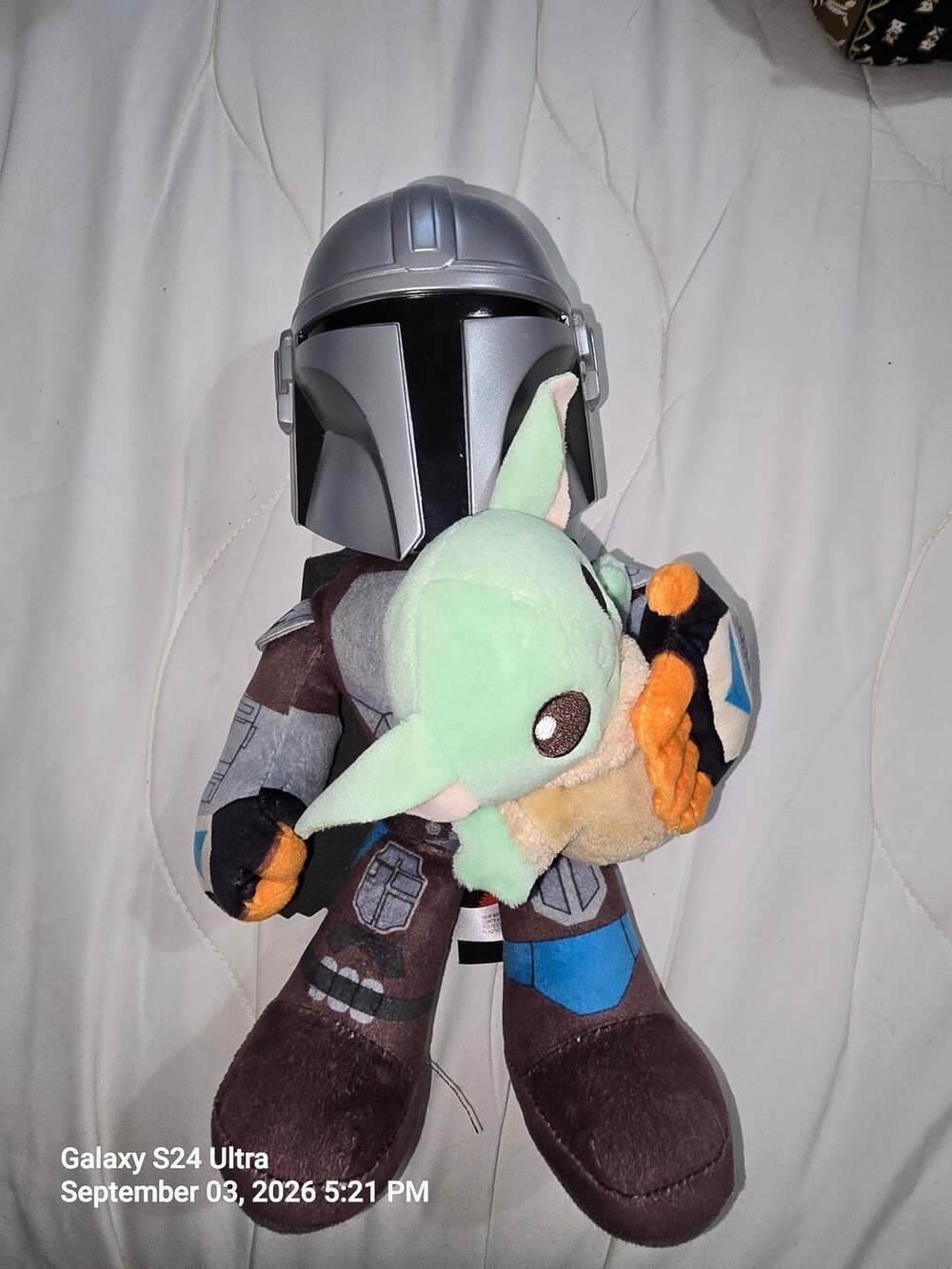 Star Wars The Mandalorian with Grogu Plush Talking Toy